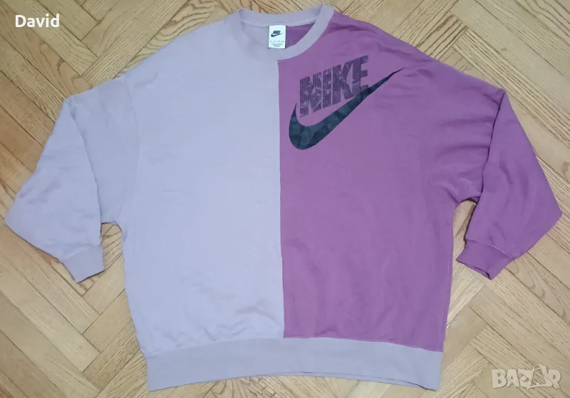 Оригинална дамска блуза Nike Over-Oversize Nike Fleece Crewneck Sweatshirt, снимка 1