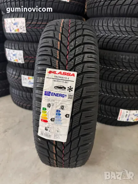 Нови 🚗 Зимни ❄️ гуми 185/65R15 LASSA Snoways 4 88T, снимка 1