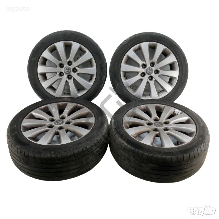 Алуминиеви джанти 5x110 с гуми R17 Opel Astra (J) 2010-2018 ID: 156499, снимка 1