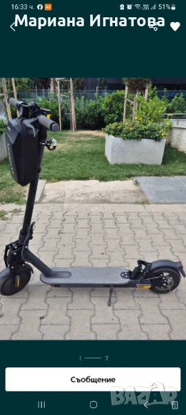 електрическа тротинетка, снимка 1