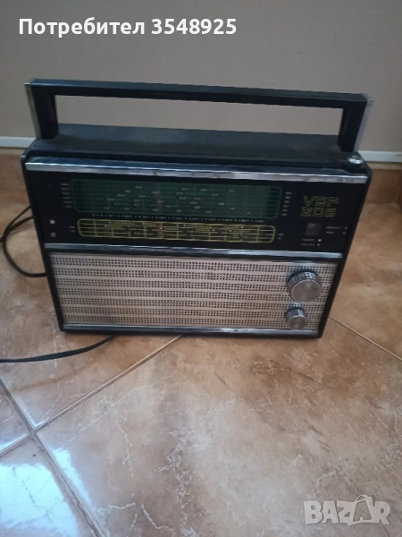 Старо радио Веф/VEF 206, снимка 1