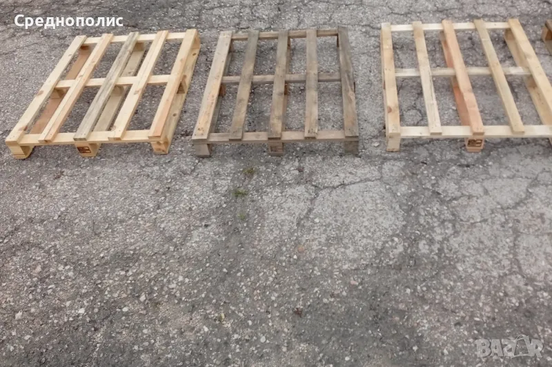 7 бр. палети с размери- 100cm/80cm и височина 13cm, снимка 1