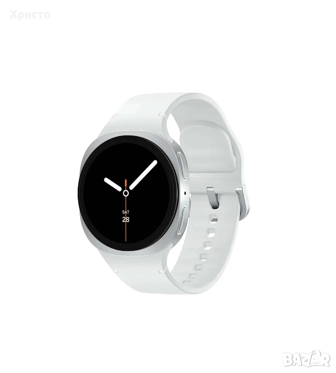НОВ!!! Смарт часовник Samsung Galaxy Watch8, 40mm LTE, Silver , снимка 1