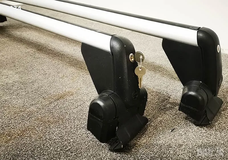 Оригинален алуминиев багажник за SEAT EXEO 2008-2013 напречни греди , снимка 1