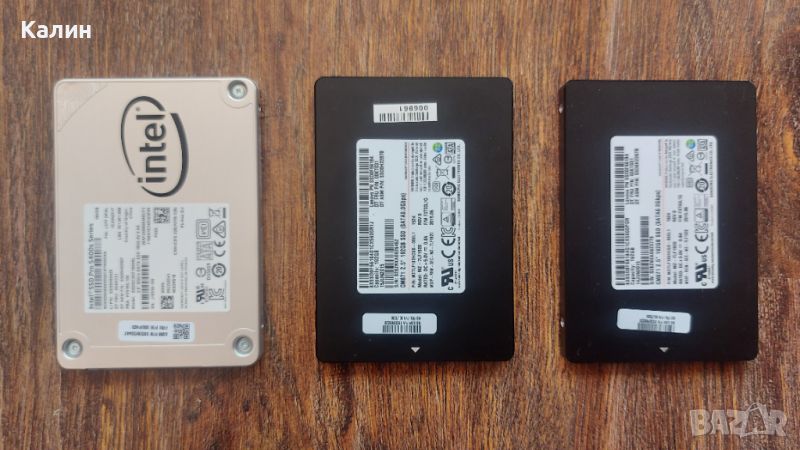 Продавам INTEL SSD PRO 5400s Series 180 GB и Samsung SSD 192 и 256 GB, снимка 1