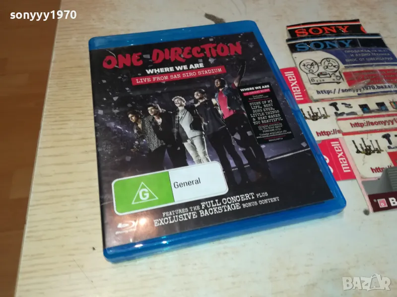 ONE DIRECTION BLU-RAY DISC 0703250807, снимка 1