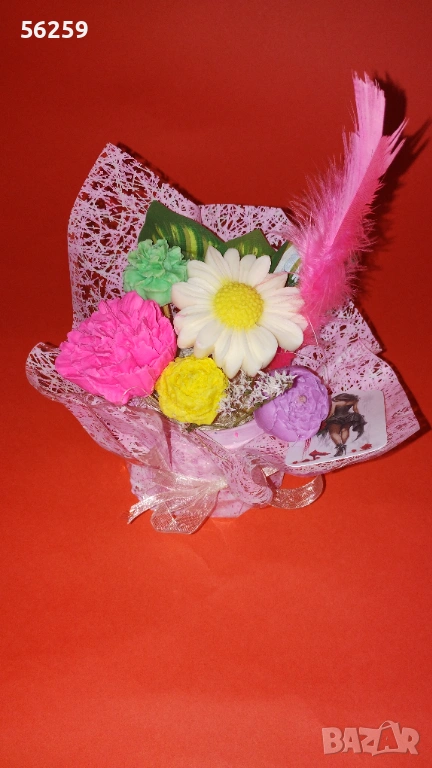 Букети от глицеринови цветя, снимка 1