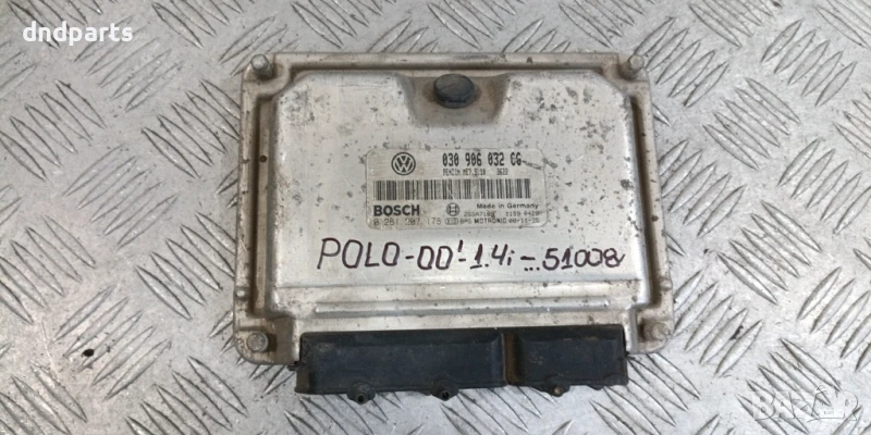 Компютър VW Polo 1.4i 2000г. 030906032CG 0261207178 , снимка 1