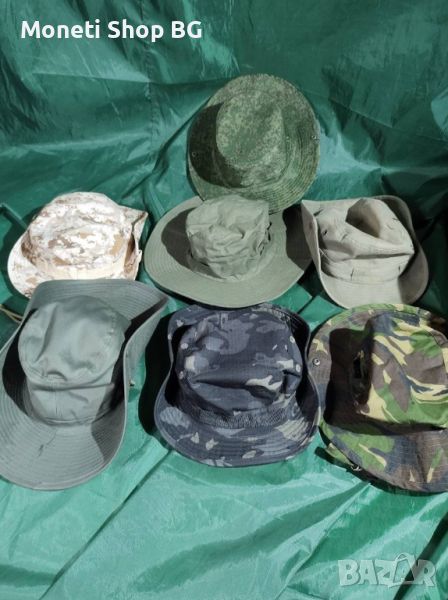 7бр. военни оригинални много здрави шапки., снимка 1