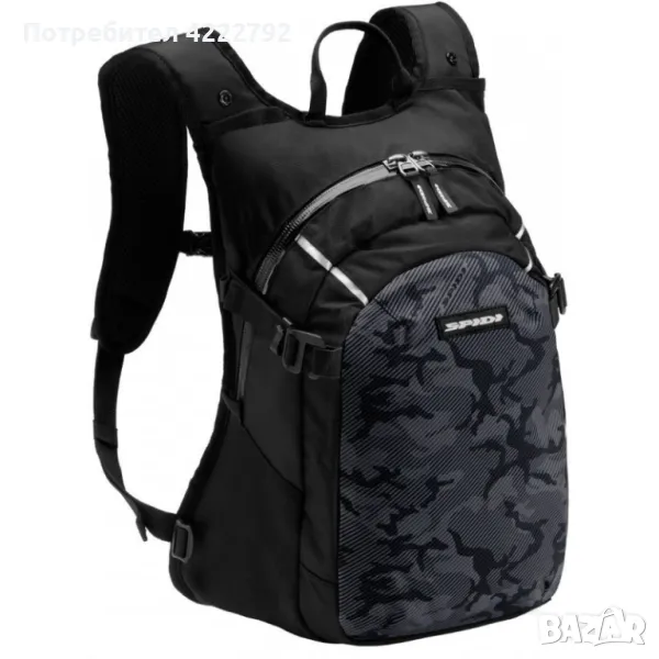 Мото раница SPIDI TOUR PACK Black/Camouflage, снимка 1