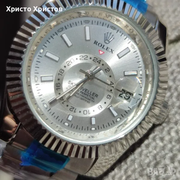 Мъжки луксозен часовник Rolex Sky-Diveller Oyster Perpetual , снимка 1