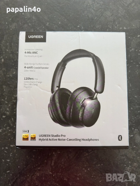 ТОП ЦЕНА! Блутут слушалки Ugreen Studio Pro ANC, снимка 1