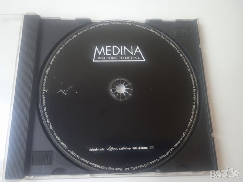 Medina ‎– Welcome To Medina - оригинален диск музика (Electro, Synth-pop), снимка 1