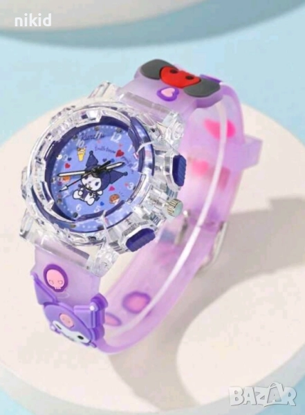 светещ детски Kuromi Куроми ръчен часовник, снимка 1