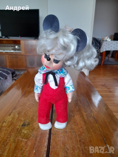 Стара кукла Мини Маус, снимка 1