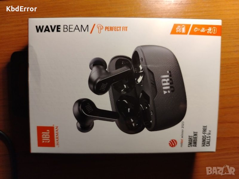 слушалки JBL wave beam, снимка 1