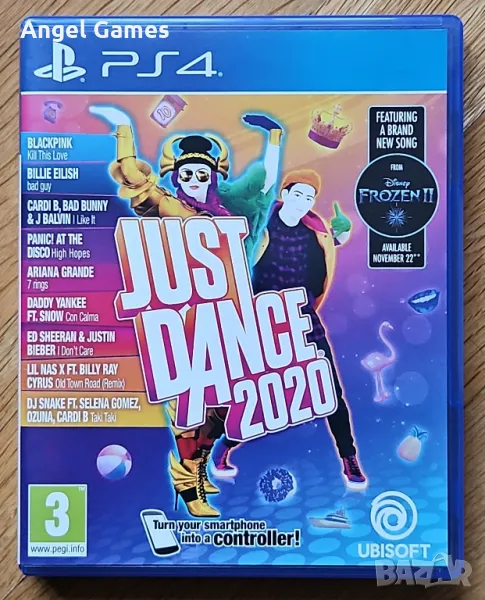 Just Dance 2020 PS4 Playstation 4 Плейстейшън 5 PS5 диск с игра, снимка 1