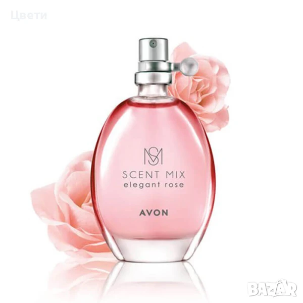 Дамска Тоалетна вода Scent Mix Elegant Rose Avon 30ml, снимка 1