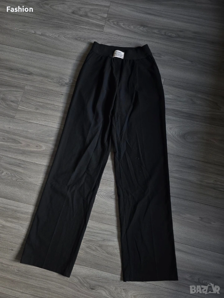 Жесток чер панталон DESIGNED, снимка 1