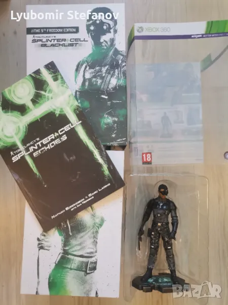 Екшън фигура Splinter Cell Blacklist The 5th Freedom Edition "Лична колекция" , снимка 1