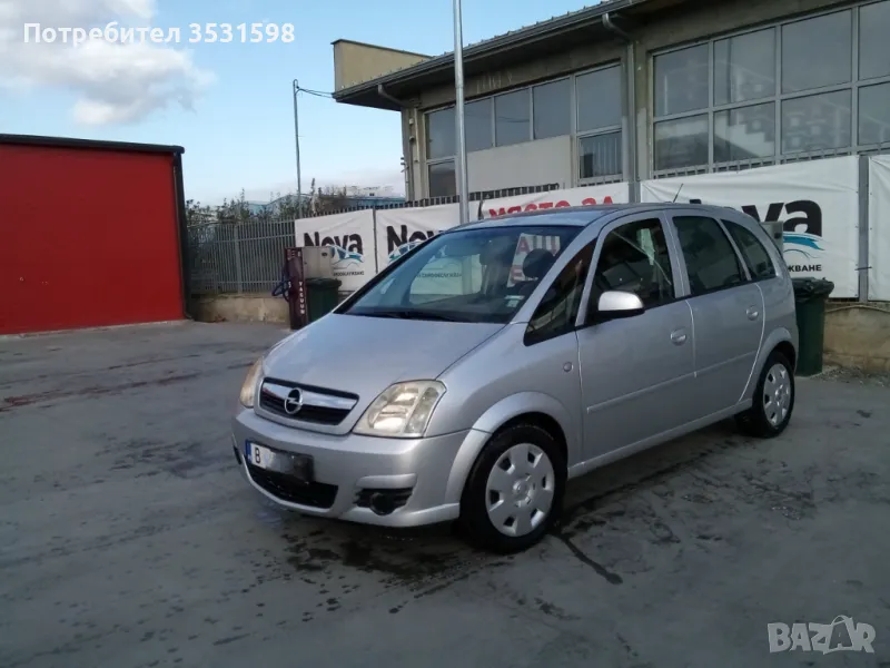 Opel Meriva 1.3cdti, 2007, 75к.с. , Регистриран, Винетка, снимка 1