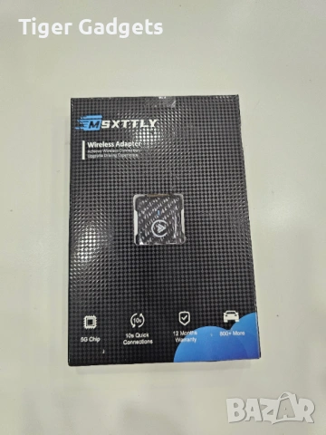 Безжичен CarPlay Android Auto адаптер U2AC-01 5GHz WiFi USB, снимка 7 - Аксесоари и консумативи - 53993245