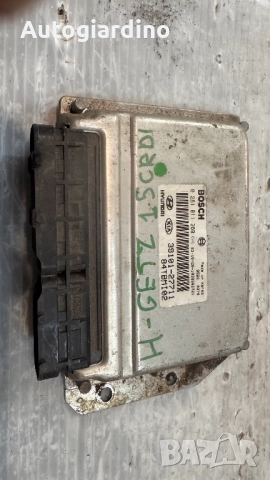 Компютър за двигател / ECU / Моторен компютър за Hyundai Getz - 0281011260 / 39101-27711