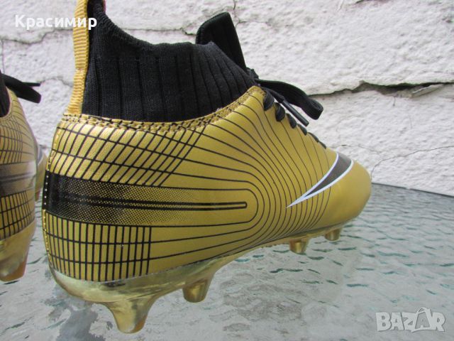 Златисти футболни обувки IFIKK, снимка 6 - Футбол - 45456751