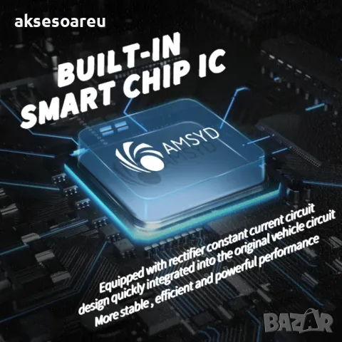 Габаритни диодни крушки габарити Ba9s с 5 Smd Led ксеноново бели диода за кола автомобил джип супер , снимка 2 - Аксесоари и консумативи - 49882474