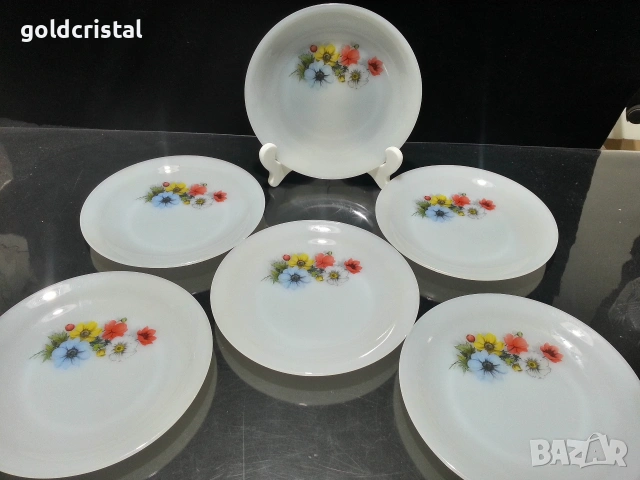 френски аркопал чинии за основно 