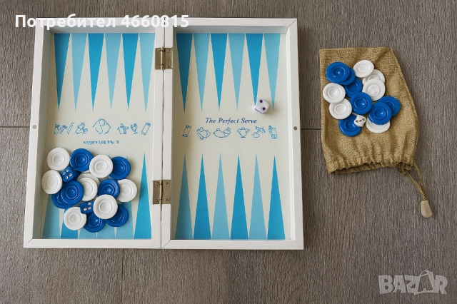 НОВА Табла Узо Пломари  + подарък Дженга Ouzo Plomari неразопаковани