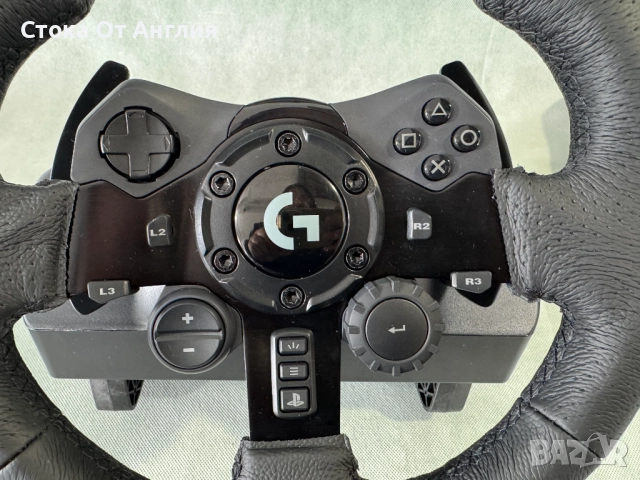 Волан с педали Logitech - G923/ PS4/PS5, снимка 5 - Друга електроника - 52083573