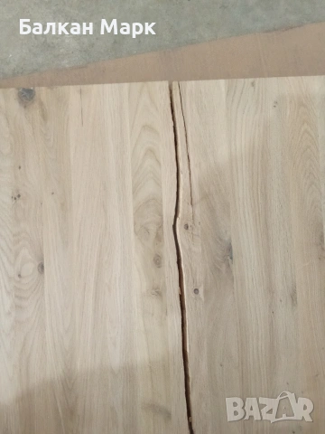 Дъбов плот за маса (Масив слепен) - 80х800 см (Внос от Германия), снимка 2 - Други - 53838164
