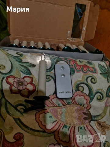 Коледни LED свещи за елха, снимка 4 - Декорация за дома - 52860200