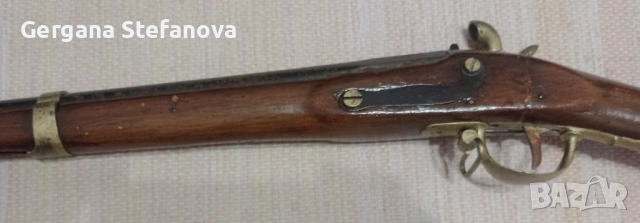 Стара капсулна пушка, снимка 10 - Антикварни и старинни предмети - 54106070