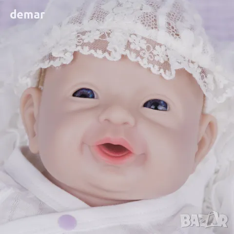 IVITA Пълно тяло Силиконова кукла Reborn Baby Doll Новородено бебе, снимка 2 - Кукли - 47404857