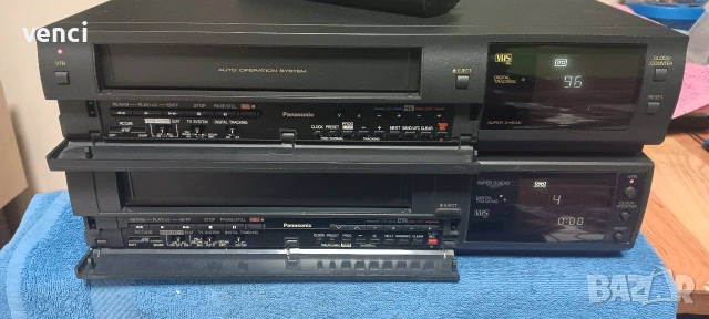 Panasonic vhs , снимка 4 - Плейъри, домашно кино, прожектори - 53938809