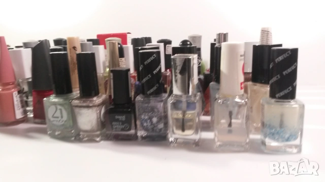 Лот 93 различни лакове за нокти - използвани малко или много, снимка 5 - Други - 54193551
