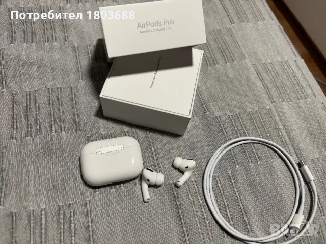 Apple AirPods Pro Magsafe, снимка 3 - Bluetooth слушалки - 48541138