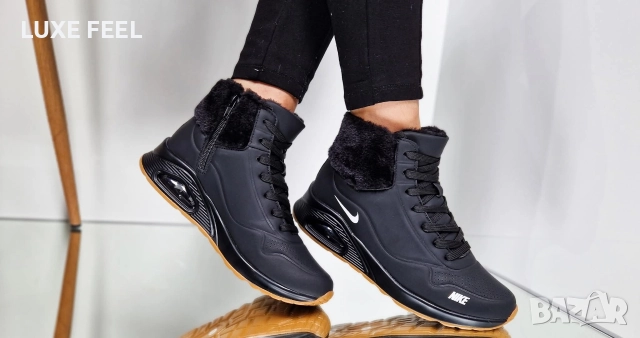 Дамски Боти с Топла Подплата ⚜️ Nike , снимка 3 - Дамски боти - 52940233