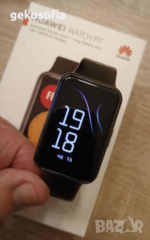 Супер запазен Смарт часовник HUAWEI WATCH FIT SE Black Silicone Strap 46 MM, GPS, ПУЛСОМЕР, SPO2, снимка 12 - Смарт часовници - 46231991