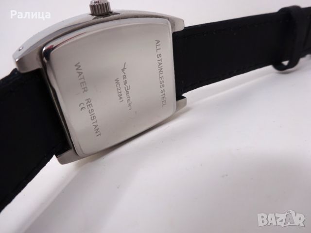Френски кварцов часовник Yves Bertelin със стоманена каса, снимка 8 - Мъжки - 45482153