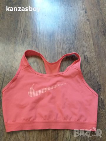 nike sport bra - страхотно дамско бюстие КАТО НОВО Л, снимка 4 - Корсети, бюстиета, топове - 46723199