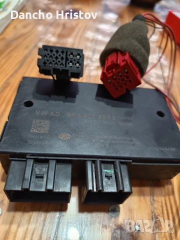 Оригинално електрическо управление на теглич audi A4 B 8.5, снимка 4 - Части - 53669494