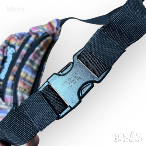 Supreme "Woven Stripe SS20" Multicolor Waist Bag, снимка 5 - Чанти - 52159945