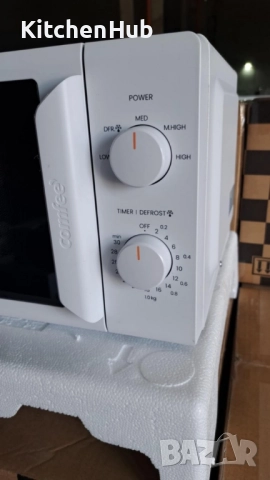 Компактна микровълнова фурна Comfee - 20 литра, 700W и 5 нива на мощност, снимка 6 - Микровълнови - 52382983
