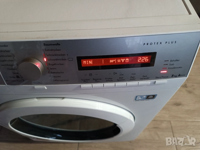 Сушилня AEG Protex 8 A+++, снимка 4 - Сушилни - 52310273