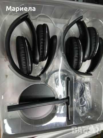 2 оптични безжични слушалки за телевизор / Комплект телевизионни слушалки