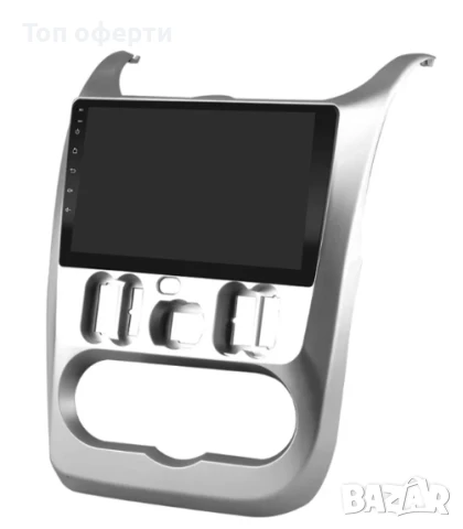 9-инчова мултимедия за Dacia Sandero (2007–2013) + Подарък камера, снимка 3 - Аксесоари и консумативи - 50820676