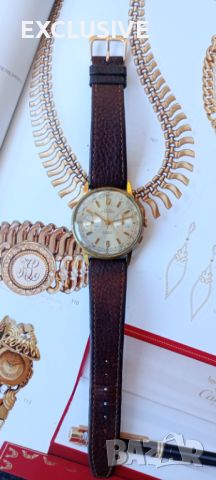 Швейцарски часовник Swiss Emperor - Хронограф- 2480W - 1950г Договаряне!, снимка 2 - Мъжки - 45951561